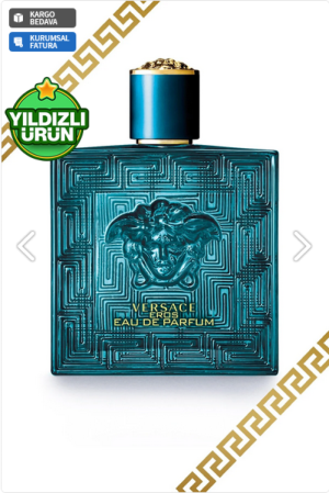 Versace Eros Edp 100 Ml Erkek Parfüm